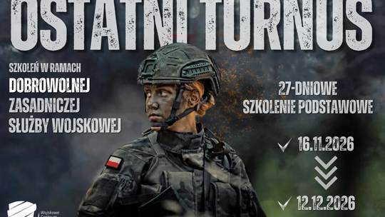 Ostatnia szansa w tym roku! #ZostańŻołnierzem