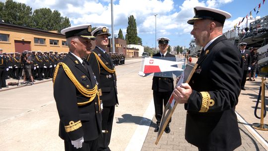Powrót z misji NATO i zmiana dowódcy 8 Flotylli Obrony Wybrzeża
