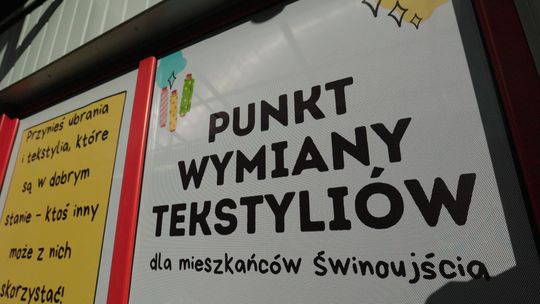 Punkt wymiany tekstyliów dla mieszkańców