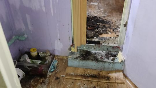 Trwa zbiórka dla Kamila i jego babci po pożarze domu w Świnoujściu.