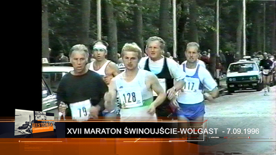 Z archiwum Telewizji – XVII Maraton Świnoujście–Wolgast 1996