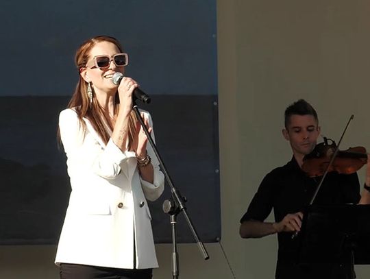 Barbara Broda-Malon w koncertowej muszli 