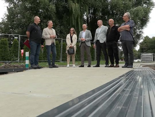 Budowa slipu dla wędkarzy nad Jeziorem Nowogardzkim