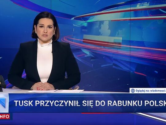 Co chwila słychać było: Tusk. Tusk, Tusk. Tak TVP pokazywała kampanię wyborczą