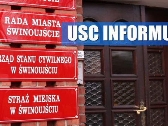 Dane USC w Świnoujściu - Listopad 2019.