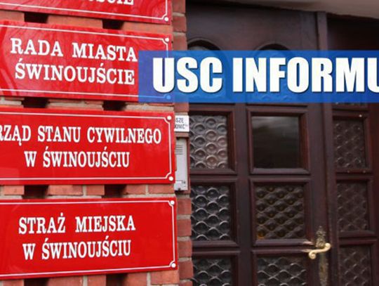 Dane USC w Świnoujściu za listopad 2018.