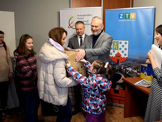 Dary dla uchodźców z Ukrainy przekazane