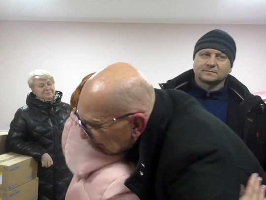 Goleniowski konwój z pomocą humanitarną dotarł do szpitala w ukraińskiej Sławucie.