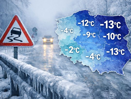 Gołoledź i siarczysty mróz. Zima znowu pokazuje pazury Gołoledź i siarczysty mróz. Zima znowu pokazuje pazury