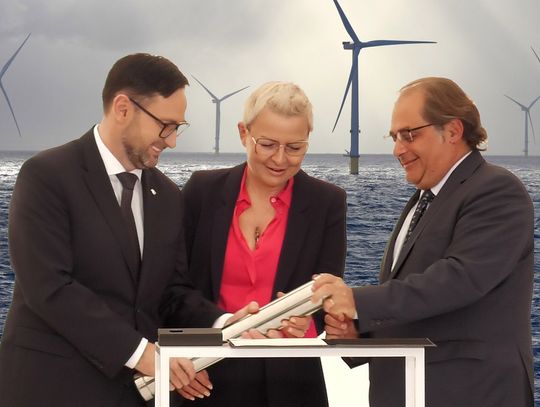 Konferencja prasowa. Czysta energia z morza Bałtyckiego