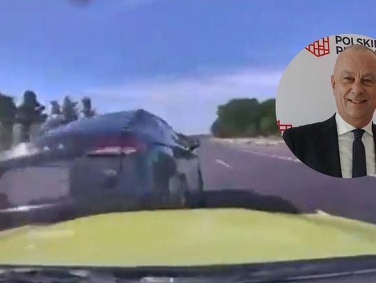 Marszałek województwa doprowadził do kolizji. Bareja by tego nie wymyślił [WIDEO]