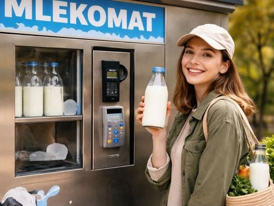Mlekomaty wracają. Rolnicy omijają skupy Mlekomaty wracają. Rolnicy omijają skupy