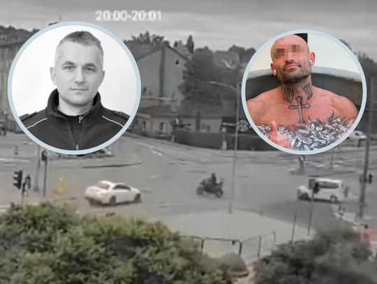 Nie żyje policjant ze Słupska, a kierowca BMW szokuje filmami w sieci