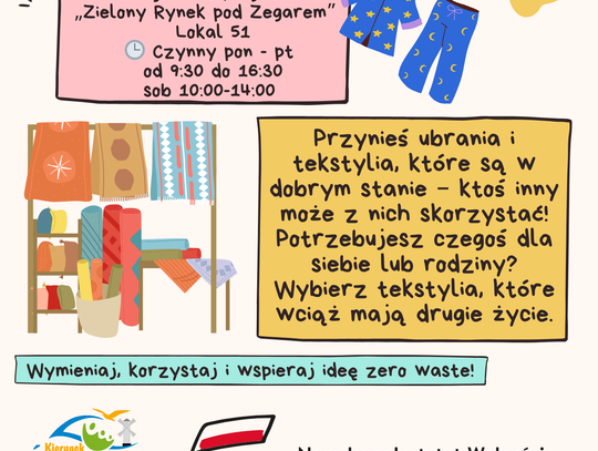 Nowa inicjatywa w Świnoujściu – punkt wymiany tekstyliów dla mieszkańców