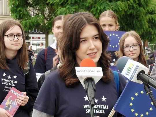 O unijnych wyborach na konferencji prasowej