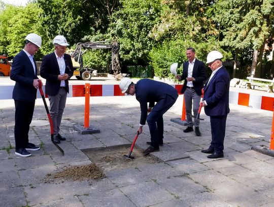 Oficjalnie rozpoczęty II etap przebudowy Placu Wolności w Nowogardzie