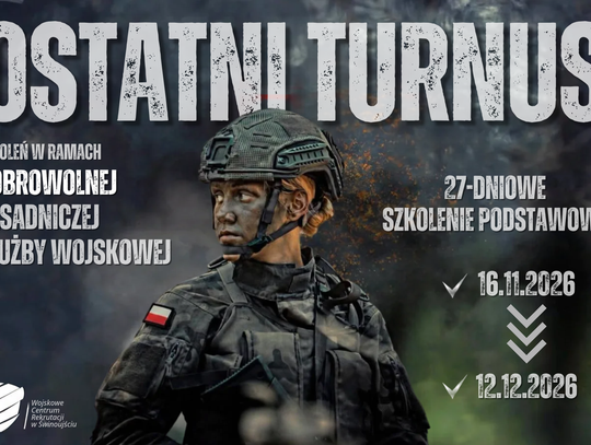 Ostatnia szansa w tym roku! #ZostańŻołnierzem