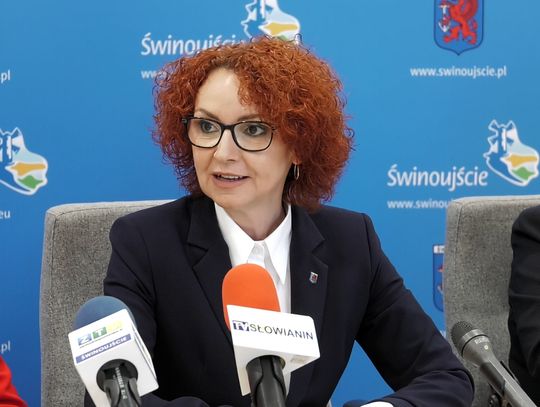 Pierwsza konferencja nowej prezydent Świnoujścia