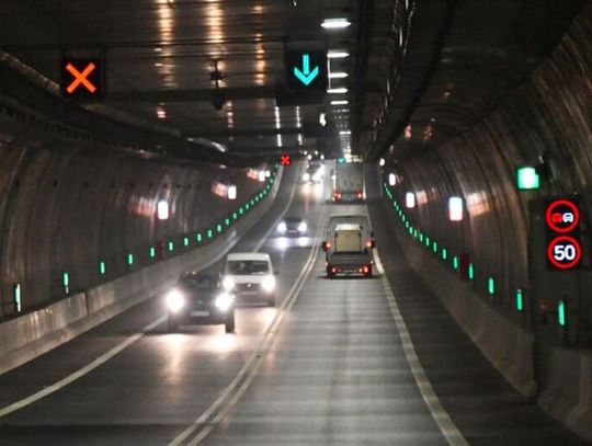 Planowane zamknięcie tunelu w nocy z 13 na 14 czerwca