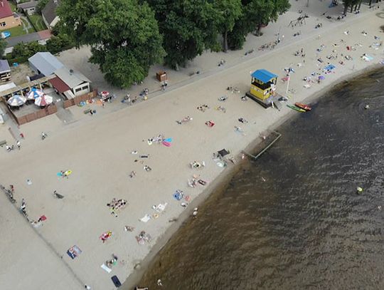 Plaża w Lubczynie otwarta