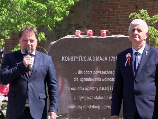 Powiat Gryficki na uroczystościach Konstytucji 3 Maja w Gryficach