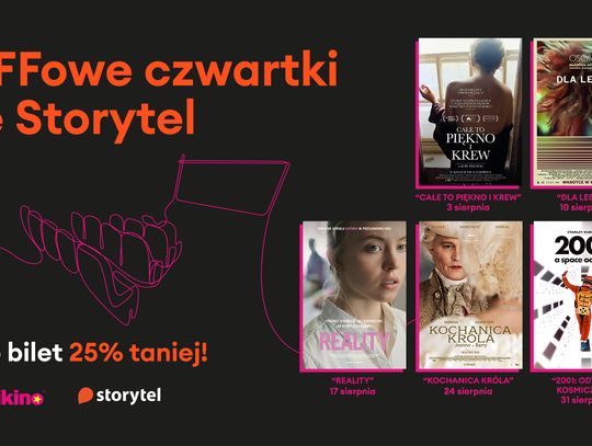 Sierpień z „OFFowymi czwartkami ze Storytel” w Multikinie!