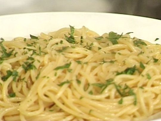 Spaghetti aglio olio peperoncino 