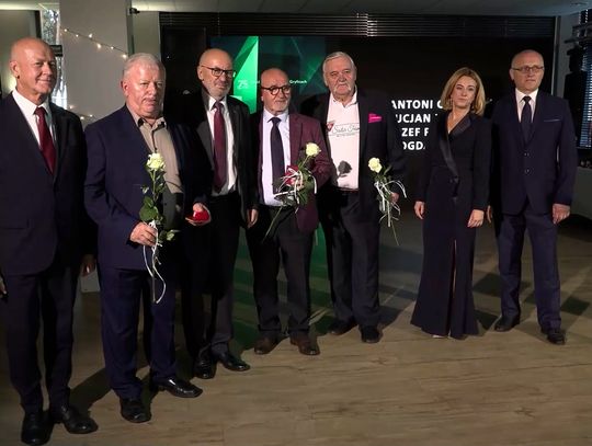 Starosta Ryszard Chmielowicz z gratulacjami dla Banku Spółdzielczego w Gryficach