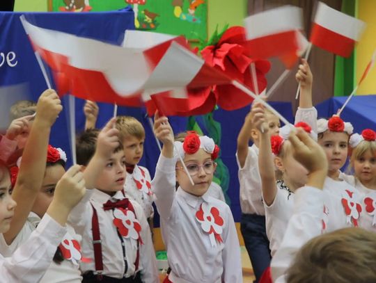 Święto Niepodległości w gryfickim Przedszkolu