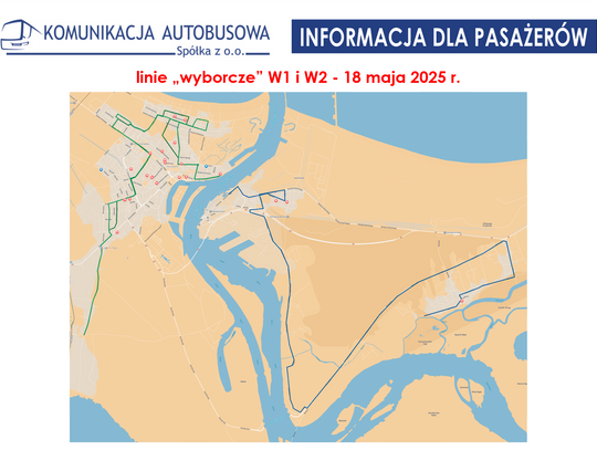 Świnoujska Komunikacja Autobusowa pomoże dotrzeć na wybory. Specjalne autobusy w niedzielę