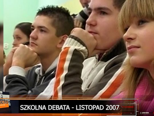 Szkolna debata w Gimnazjum Publicznym nr 2 w Świnoujściu