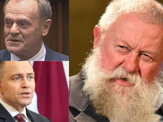 Tusk myśli to, co mówi, a Nawrocki krzyczy. Ocenia profesor Bralczyk