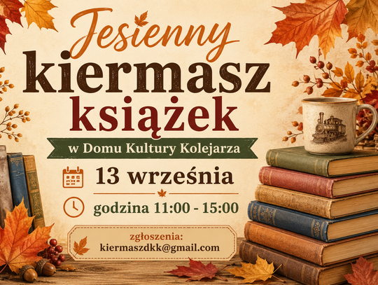 Weź udział w Jesiennym kiermaszu książek w Stargardzie