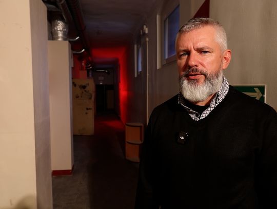 Wnętrze dawnego aresztu w Świnoujściu