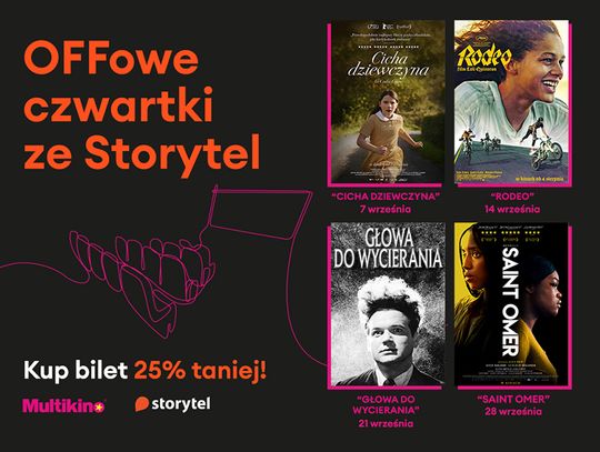 Wrzesień z „OFFowymi czwartkami ze Storytel” w Multikinie!