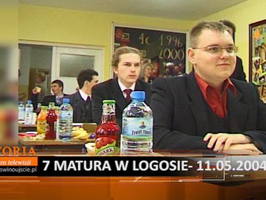 Z archiwum telewizji - Matura w LOGOSIE - 11.05.2004 rok