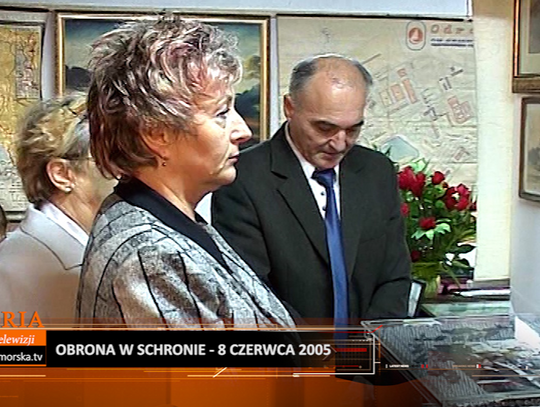 Z archiwum telewizji - Obrona pracy dyplomowej... w schronie.