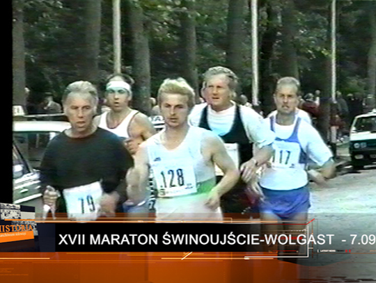 Z archiwum Telewizji – XVII Maraton Świnoujście–Wolgast 1996