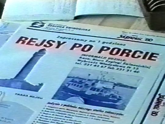 Z archiwum telewizji – Żegluga Świnoujska -25.03.1997.