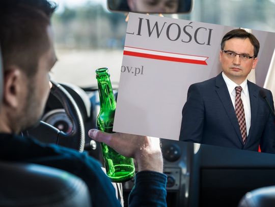 Minister Ziobro chce ułatwić życie pijanym kierowcom