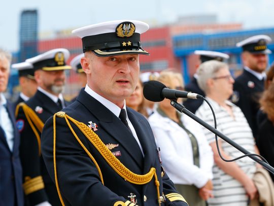Zmiana dowódcy 2 Dywizjonu Okrętów Transportowo-Minowych w 33. rocznicę utworzenia jednostki