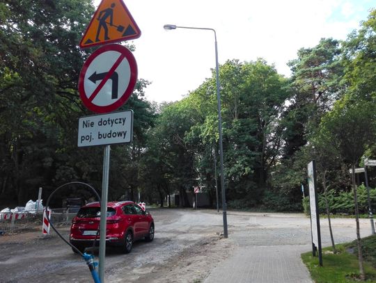 Zmiana organizacji ruchu - zamknięcie skrzyżowania ulic Sienkiewicza i Krzywoustego od 8 września
