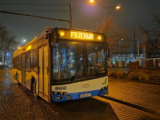 Zmiany w kursach autobusów w nocy 1 - 5 grudnia Zmiany w kursach autobusów w nocy 1 - 5 grudnia
