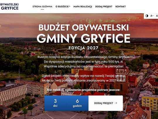 Zostały tylko dwa dni. Burmistrz Gryfic zachęca mieszkańców