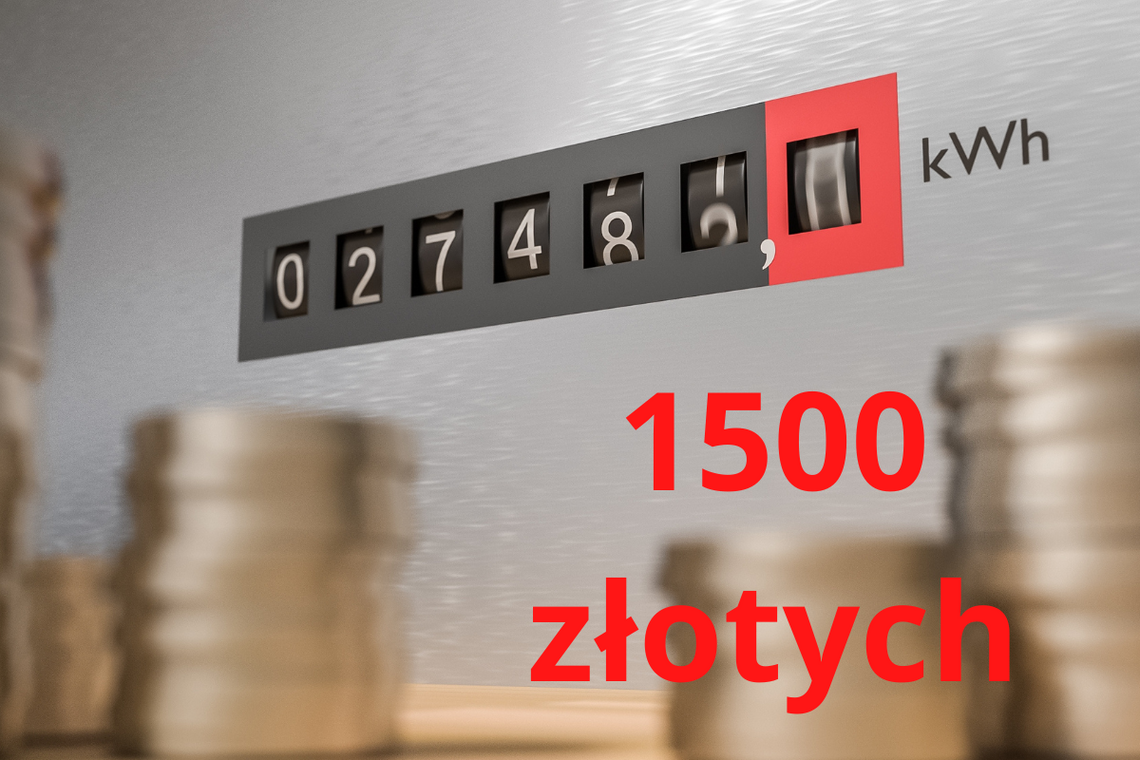 1500 złotych do wzięcia. Sprawdź, czy należy ci się dodatek za prąd