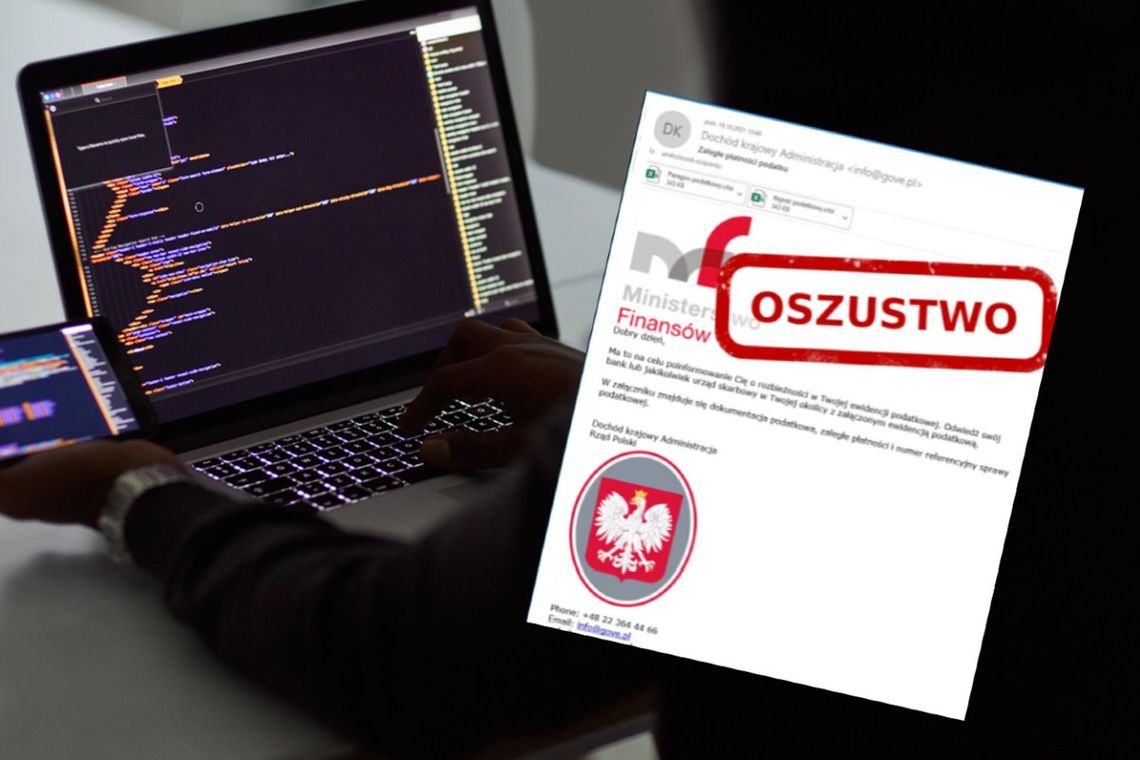 Chcą uśpić twoją czujność i wyłudzić dane. Oszuści podszywają się pod ministerstwo finansów