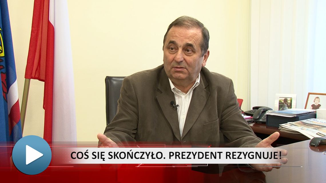 Coś się skończyło. Prezydent rezygnuje!