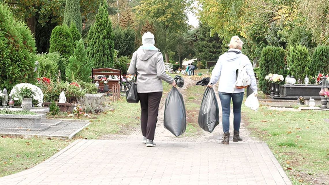 Czas na porządki na grobach 