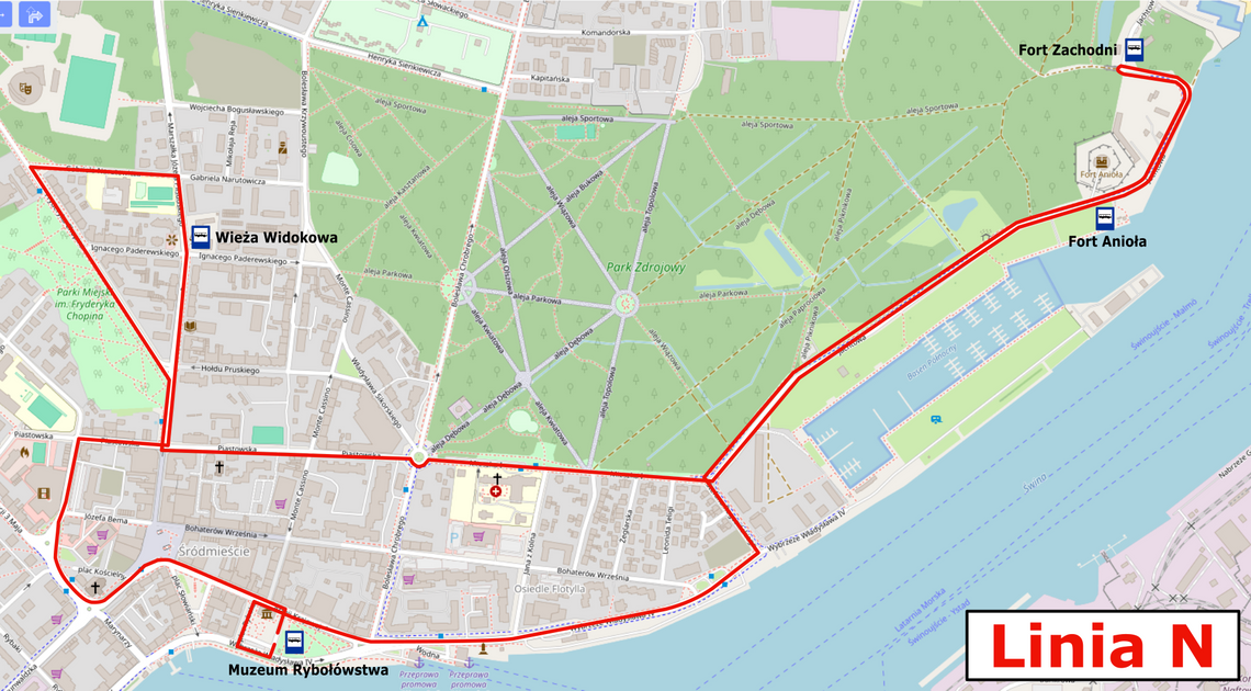 Komunikacja miejska w Noc Muzeów 18 maja 2024 r.