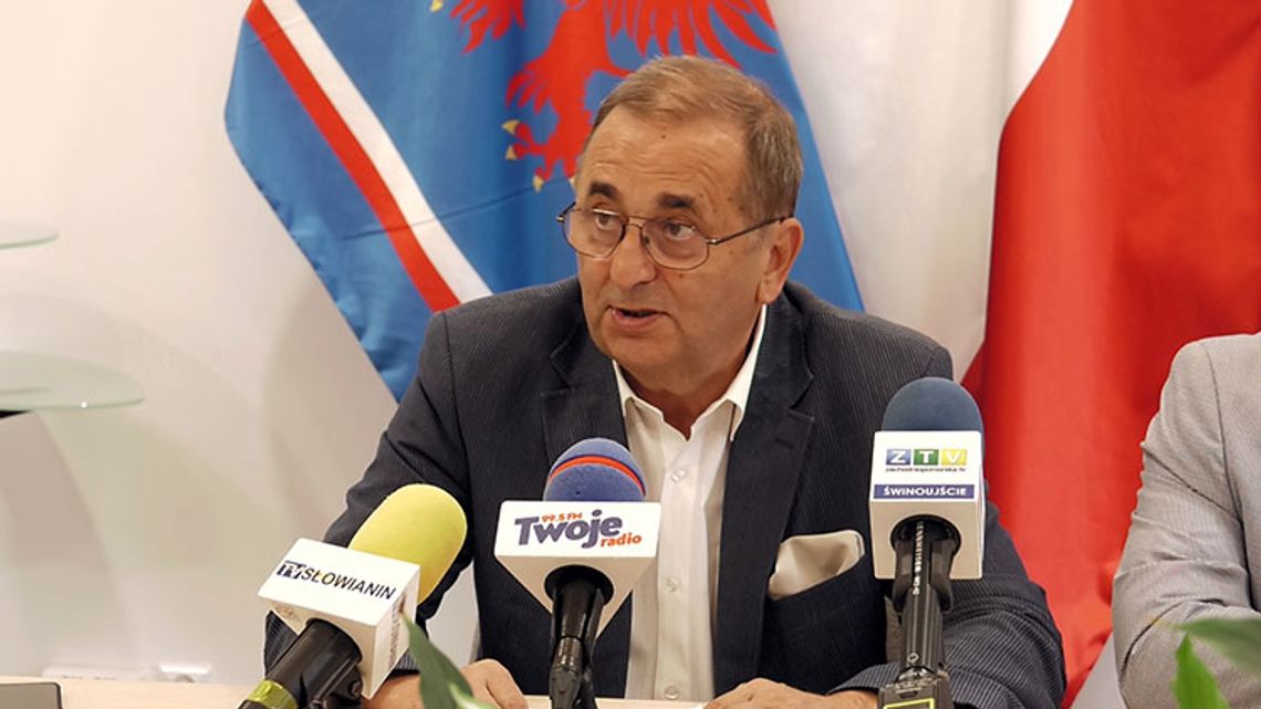 Konferencja prasowa prezydenta Żmurkiewicza 